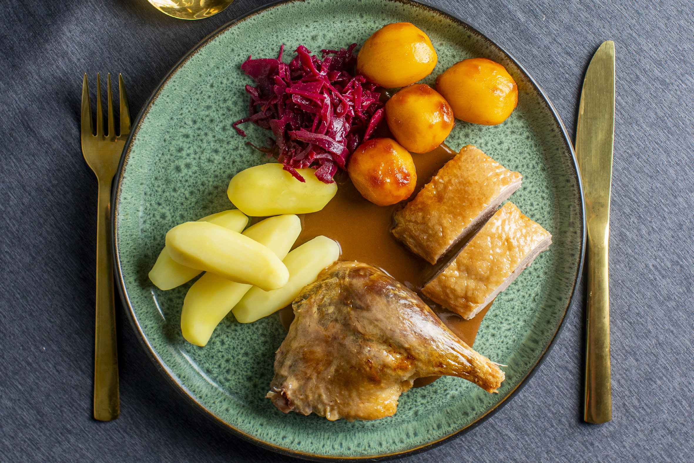 Mortensaftenmenu