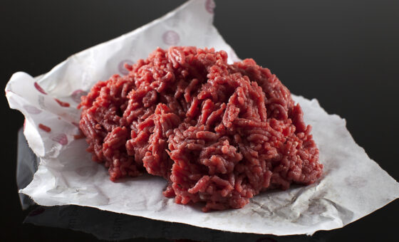 Friskhakket oksekød